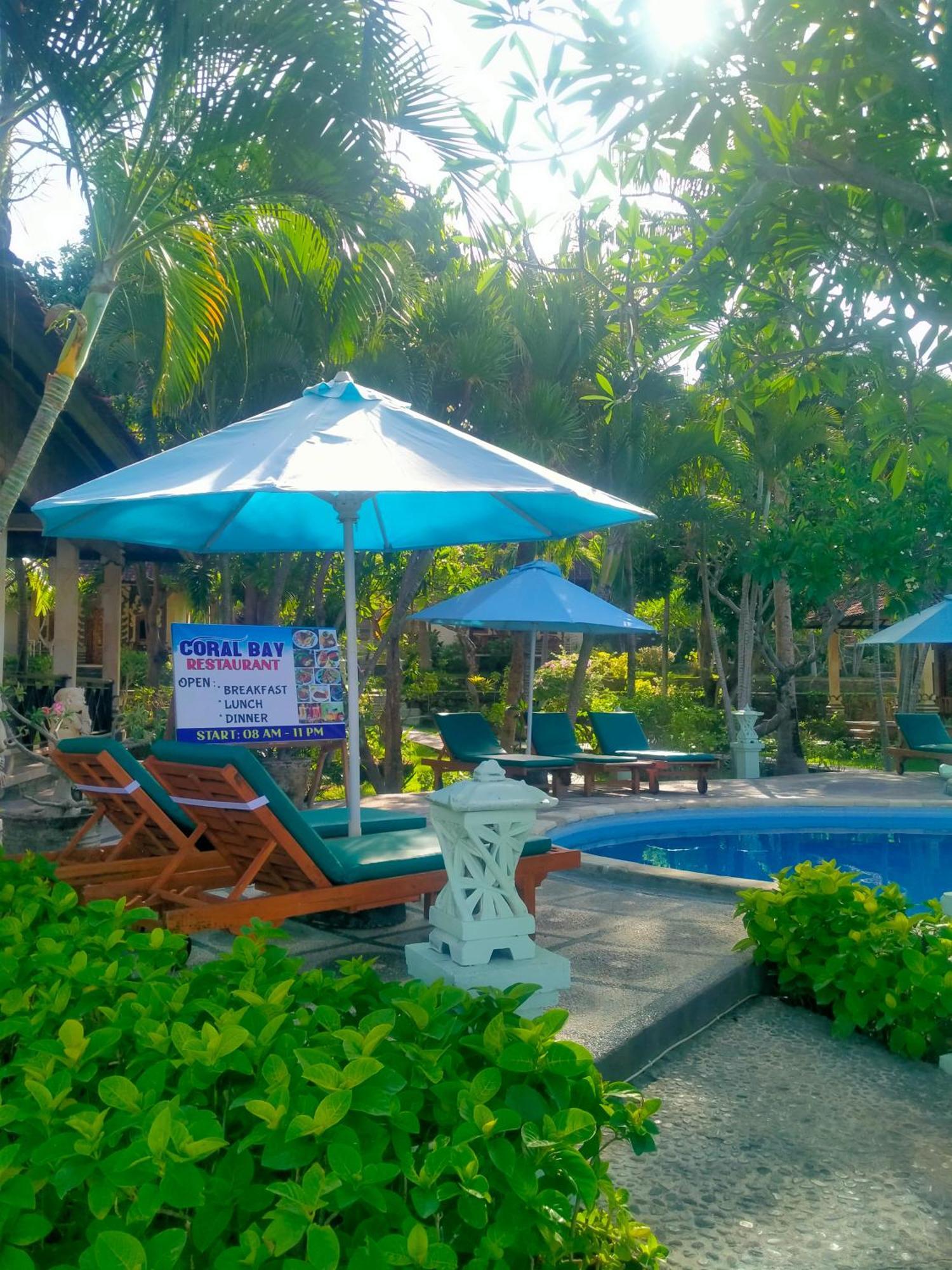 Coral Bay Bungalows Amed Esterno foto