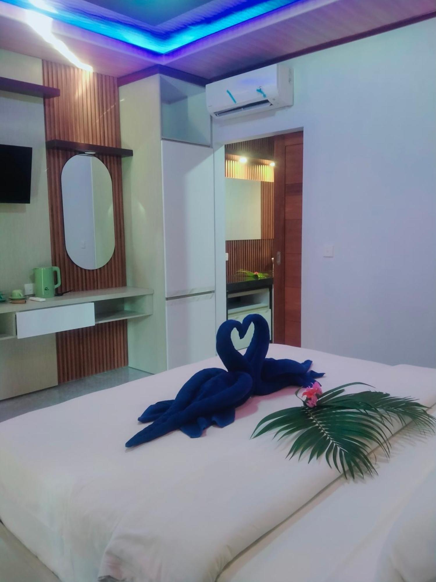 Coral Bay Bungalows Amed Esterno foto